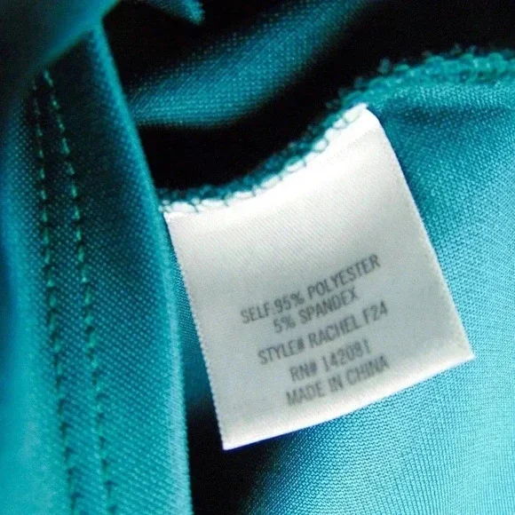 Alya Women's Button Front A- Line Green Short Sleeveless Dress Size XS - Picture 7 of 9